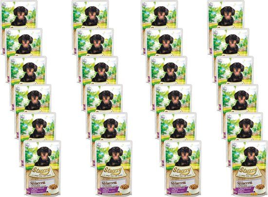Stuzzy Pouch Adult 100 g - Hondenvoer - 24 x Kalfsvlees&Pasta