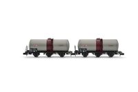 ARNOLD HN6675 SNCF, 2-delige set 3-assige wijntankwagons, SGTL SEWAR, epIV Goederenwagens