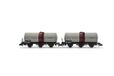 ARNOLD HN6675 SNCF, 2-delige set 3-assige wijntankwagons, SGTL SEWAR, epIV Goederenwagens