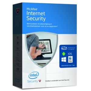 McAfee Internet Security 2016 UD OEM NL