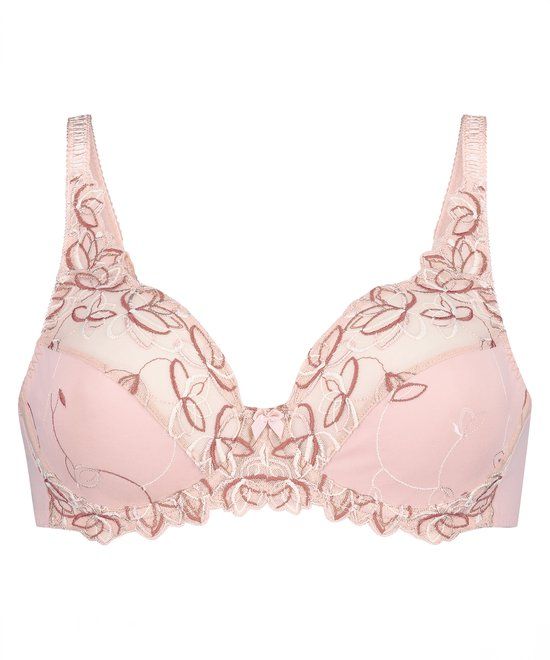 Hunkemöller Diva Women's Lingerie Non-padded Underwire Bra - Pink - Size D85