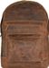 GREENBURRY Vrijetijdsrugzak rugzak met laptopvak Vintage Backpack Zip Around Brown
