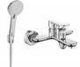 Mexen Milo R40 robinet de baignoire avec ensemble de douche, chrome