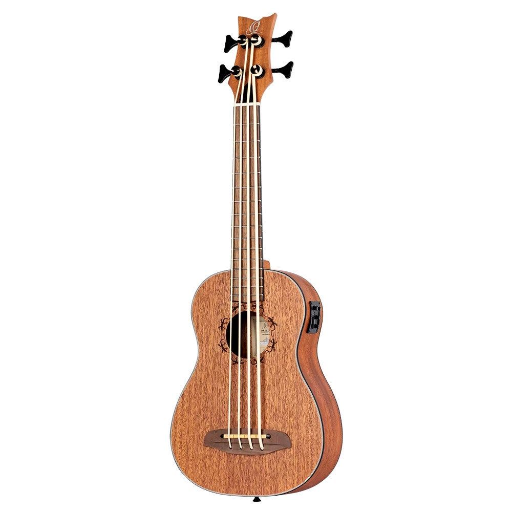 Ortega LIZZY-BS-GB-L Lizard Series Short Scale Left-handed Uke Bass