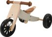 Bandits & Angels Vélo d'apprentissage 4-en-1 en bois vert à partir de 1 an