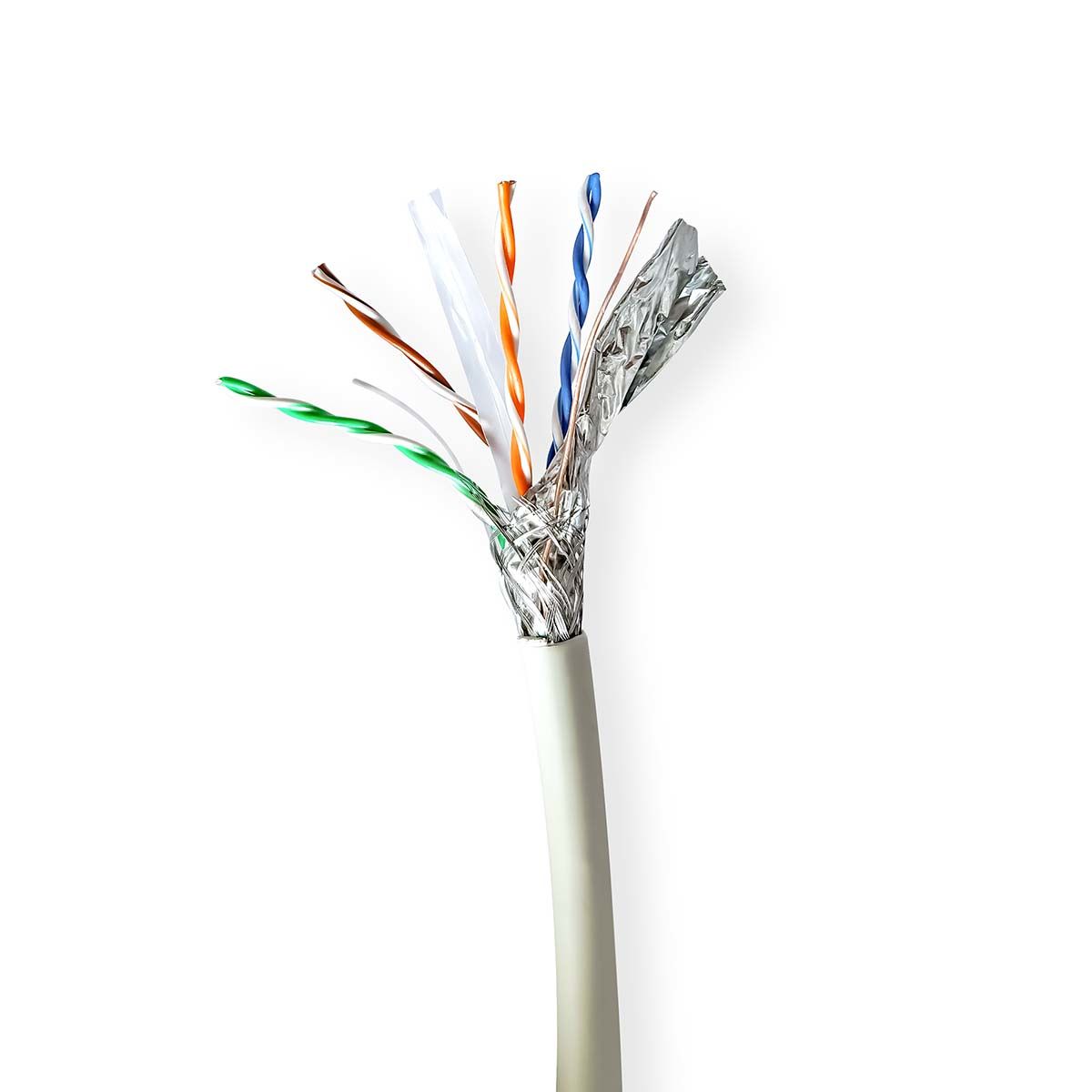 Nedis Cat6a S/FTP Netwerkkabel - 305m - Grijs