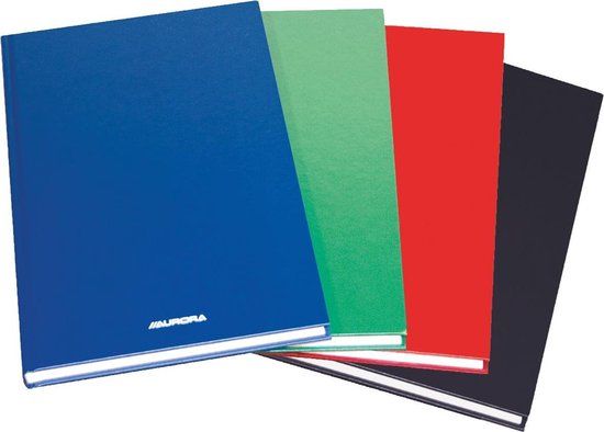 Exacompta Aurora Magazijnboek - A4 - Commercieel Geruit - 192 Pagina's - 6 Stuks