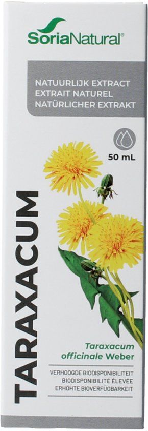 Soria Natural Taraxacum officinalis extract 50 Milliliter
