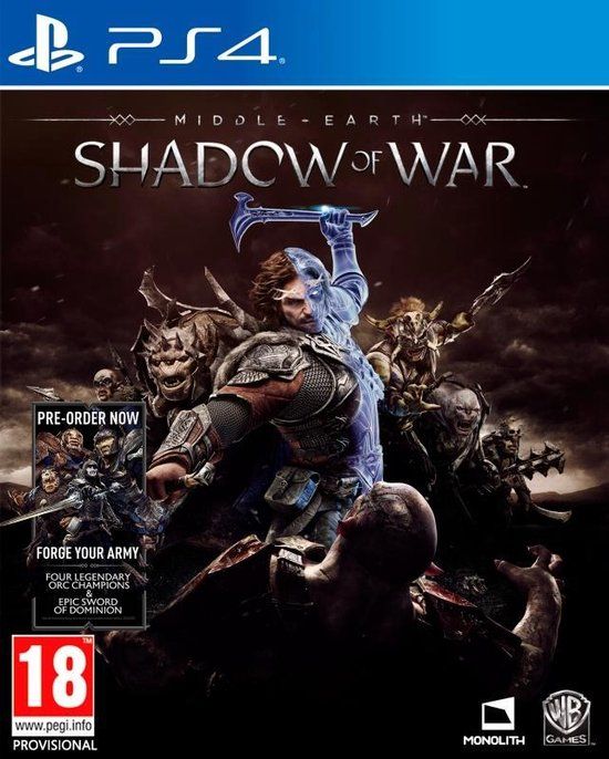 Warner Bros Middle-earth: Shadow of War - PS4 - Standard Edition