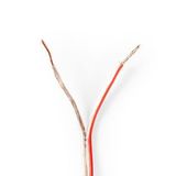 Nedis CAGW0750TR1000 Audio kabel transparant 100m