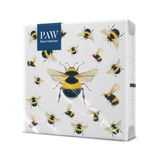 PAW Servetten 33 x 33 cm, 20 stuks - Dansende Bijen