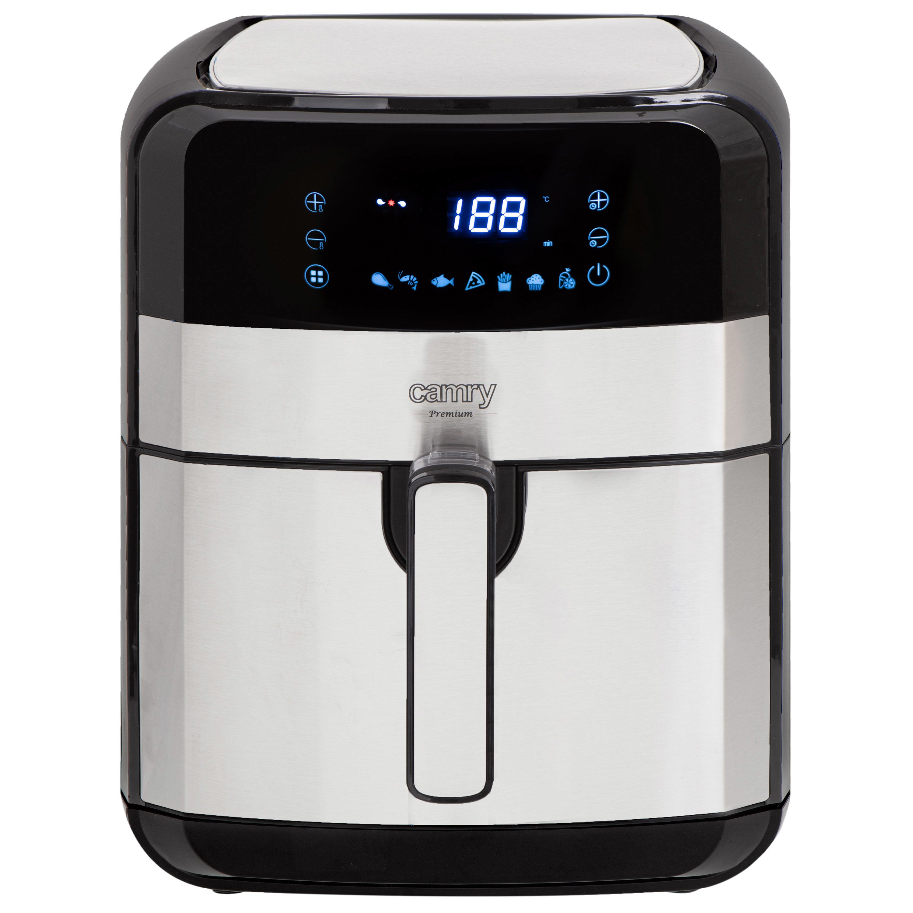 Camry Premium Camry CR 6311 Airfryer Oven - 5 liter - 9 Programs - Black/Stainless Steel