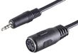1aTTack.de 0,2 m 3,5 mm stereo jackplug naar 5-pins DIN-aansluiting audioadapterkabel