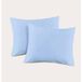 NOUS Living basis kussensloop lichtblauw - (60x70 cm) (set van 2)