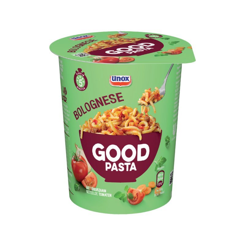 Unox good pasta spaghetti bolognese cup