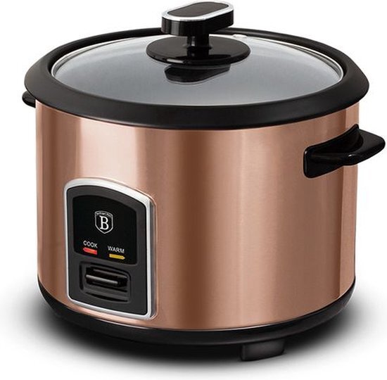 Berlinger Haus rijstkoker 1,8 liter | Rice cooker | BH-9274 rijstkoker roségoud |