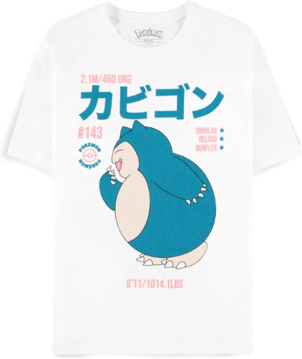 Difuzed pokémon - snorlax - women's short sleeved t-shirt