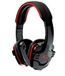 Esperanza Stereo-hoofdtelefoon met microfoon voor gamers, model Raven, kleur rood