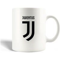 Juventus Keramische mok maniacase, zwart logo voetbalclub