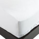 National Allergy Premium matrasbeschermer van 100% katoen met ritssluiting - Kingsize - 9" diep - wit - ademend 300-draadtelling hypoallergene hoes - geavanceerde behuizing