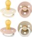 BIBS Colour Fopspeen - 0-6 mnd - 4-pack - Ivory/Blush/Blush Glow/Vanilla Glow