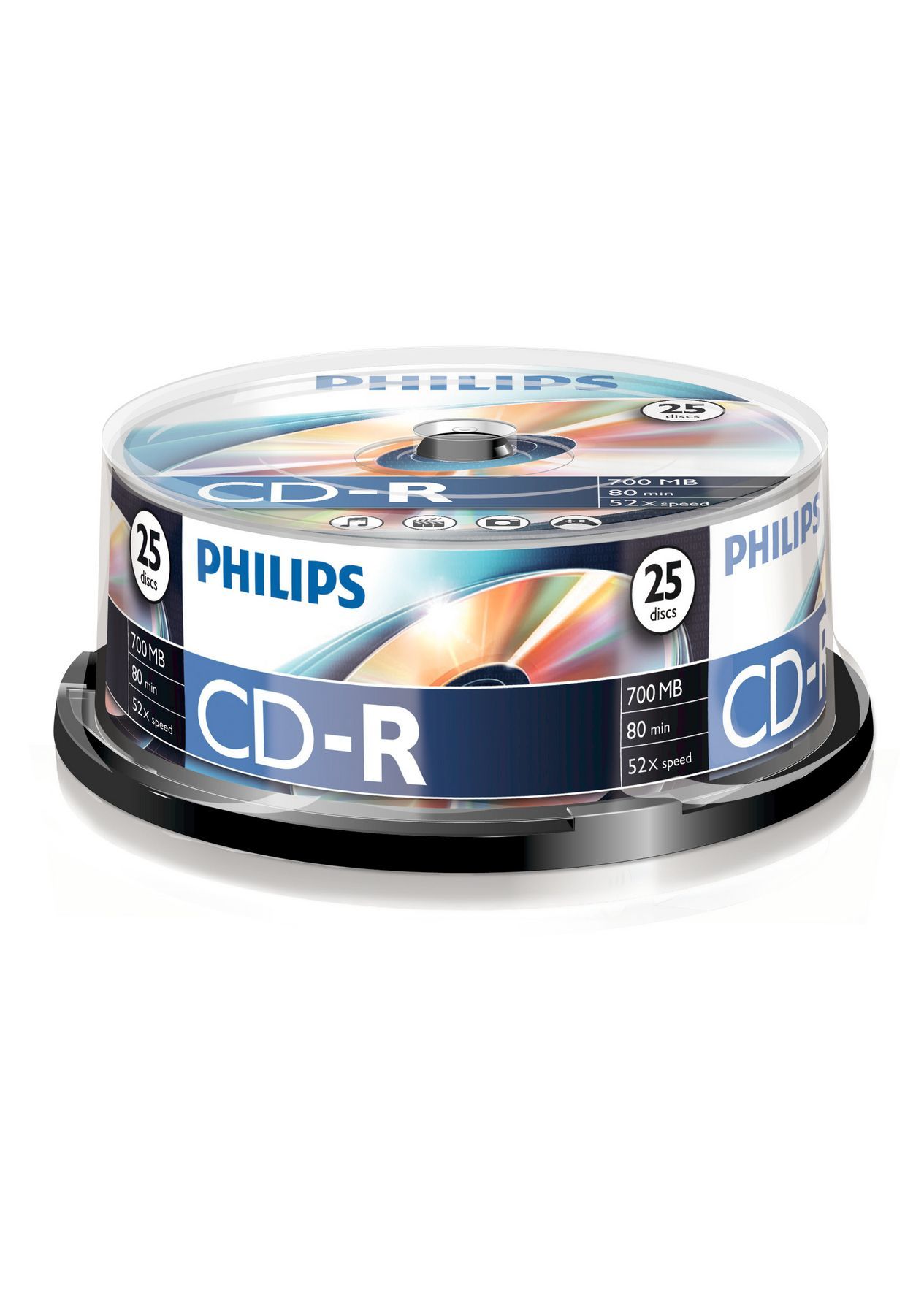 Philips CD-R 700MB 52x 80min - 25 Pack