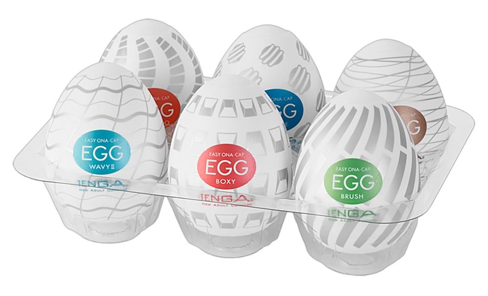 TENGA - Egg Variety Pack New Standard - Set of 6 masturbators