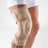 Bauerfeind GenuTrain S Kniebrace - Maat 5 - Rechts - Beige