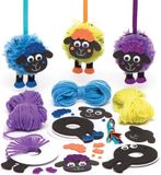 Baker Ross Pomponsets donzig schaap (3 stuks)
