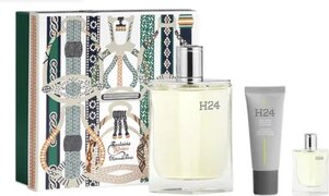 Hermes H24 Geschenkset Eau de Toilette 100 ml + Eau de Toilette 5 ml + hydrateren gezichtscrème 20 ml