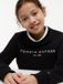 Tommy Hilfiger Unisex Sweater Katoen Lange Mouw Maat 16