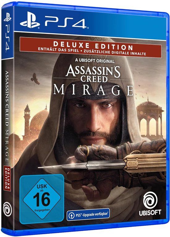 Ubisoft Assassin's Creed: Mirage - Deluxe Edition - PS4 - Action - 18+