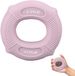 Wan GmbH Hand Versterker Ring - Grip Trainer - Kracht Opbouwen - Comfortabele Antislip Textuur - 9.1 x 8.8 cm - Roze