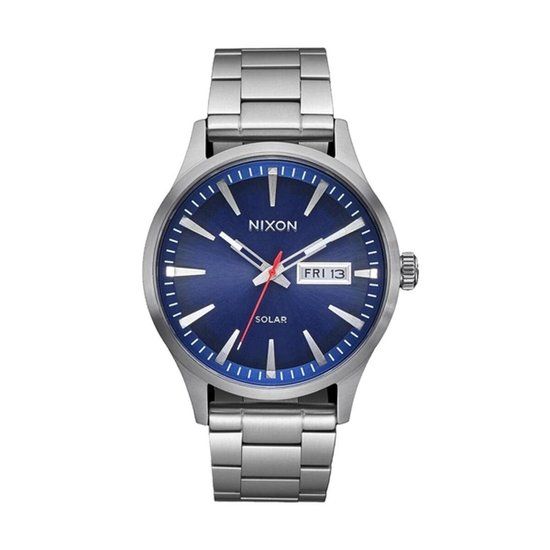 Nixon A1346-5091 Herenhorloge - Navy Sunray/Silver