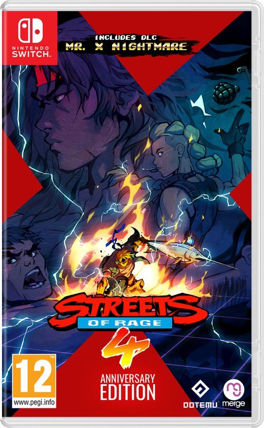 Dotemu Streets of Rage 4 Anniversary Edition Nintendo Switch