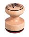 Rayher Stempel "vegan", 3 cm ø, 29236000
