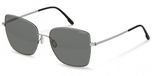 SUNGLASSES Rodenstock R1446 Grey, black 58/18/145 Vrouw Zonnebrillen