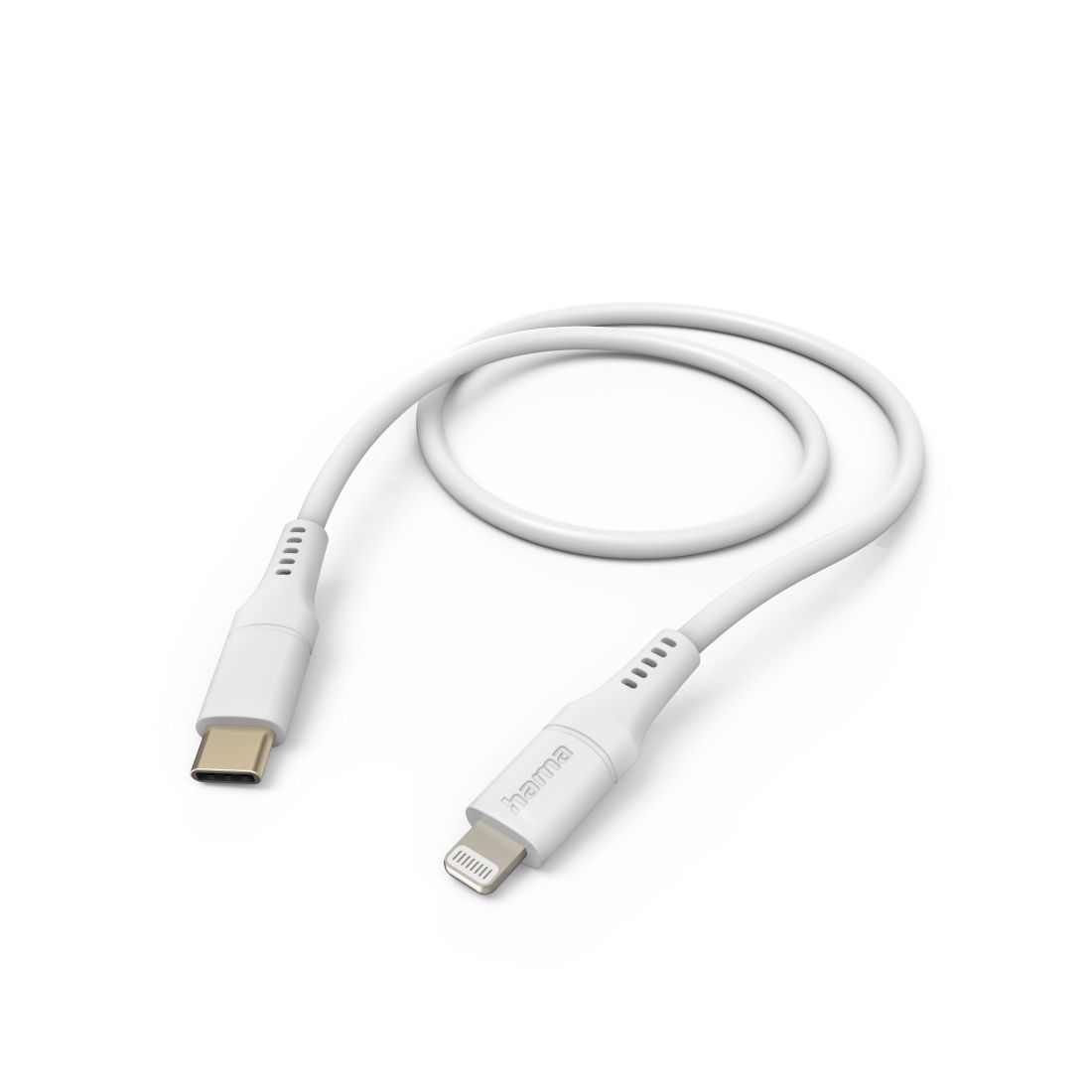 Hama USB-C Oplaadkabel - Lightning - 1.5m - Wit