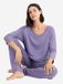 Triumph Pyjama Red Label Timeless Sensuality Lila Driekwart Mouw Modal/Elastaan Vrouwen Maat 38