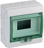Schneider Electric 13443 Kleine verdeelkast Oppervlakmontage 8 groepen 1 rij Kunststof