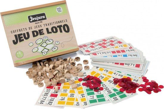 JEUJURA 8139 Educatief Bordspel - Hout - 3+ jaar