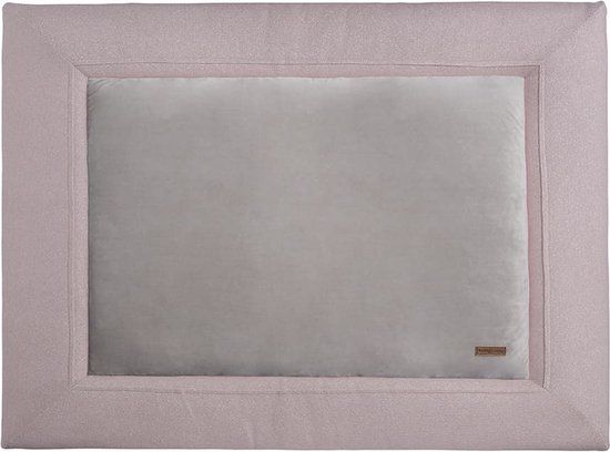 Baby's Only Sparkle Boxkleed - Zilver-Roze Mêlee - 80x100 cm