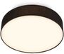 BRILONER Duck - LED Plafondlamp met stoffen kap - zwart