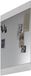trendteam 1116-451-01 Garderobespiegel Skin in hoogglans wit B/H/D: 71 x 73 x 2 cm