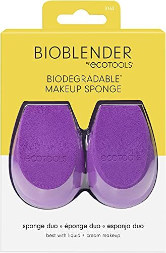 Eco Tools Bioblender By Makeup Sponge Duo Pack Voor Vloeistof & Crème Make-Up