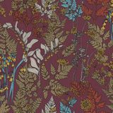 ARCHITECTS PAPER BLOEMEN EN BLADEREN BEHANG | Botanisch - meerkleurig rood - "Architects Paper" A.S. Création Floral Impression