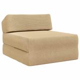 vidaXL Vouwbare Sofa Bed Groen Grijs 60 x 70 x 41 cm Stof