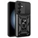 Samsung Coque Hybride à Anneau Rotatif avec Protection pour Appareil Photo pour Galaxy S24 FE - Noir