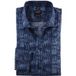 OLYMP No. Six Super Slim Overhemd marine, Motief