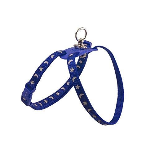 Ancol Nylon Harness Figure 8 Moon & Stars Blue